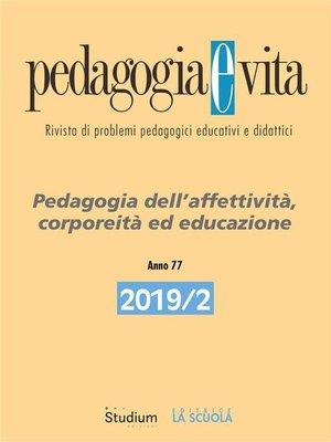 cover image of Pedagogia e Vita 2019/2